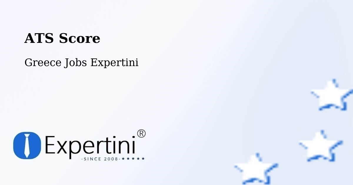 Resume ATS Score & Job Description Match Tool – Tríkala - Greece Jobs Expertini